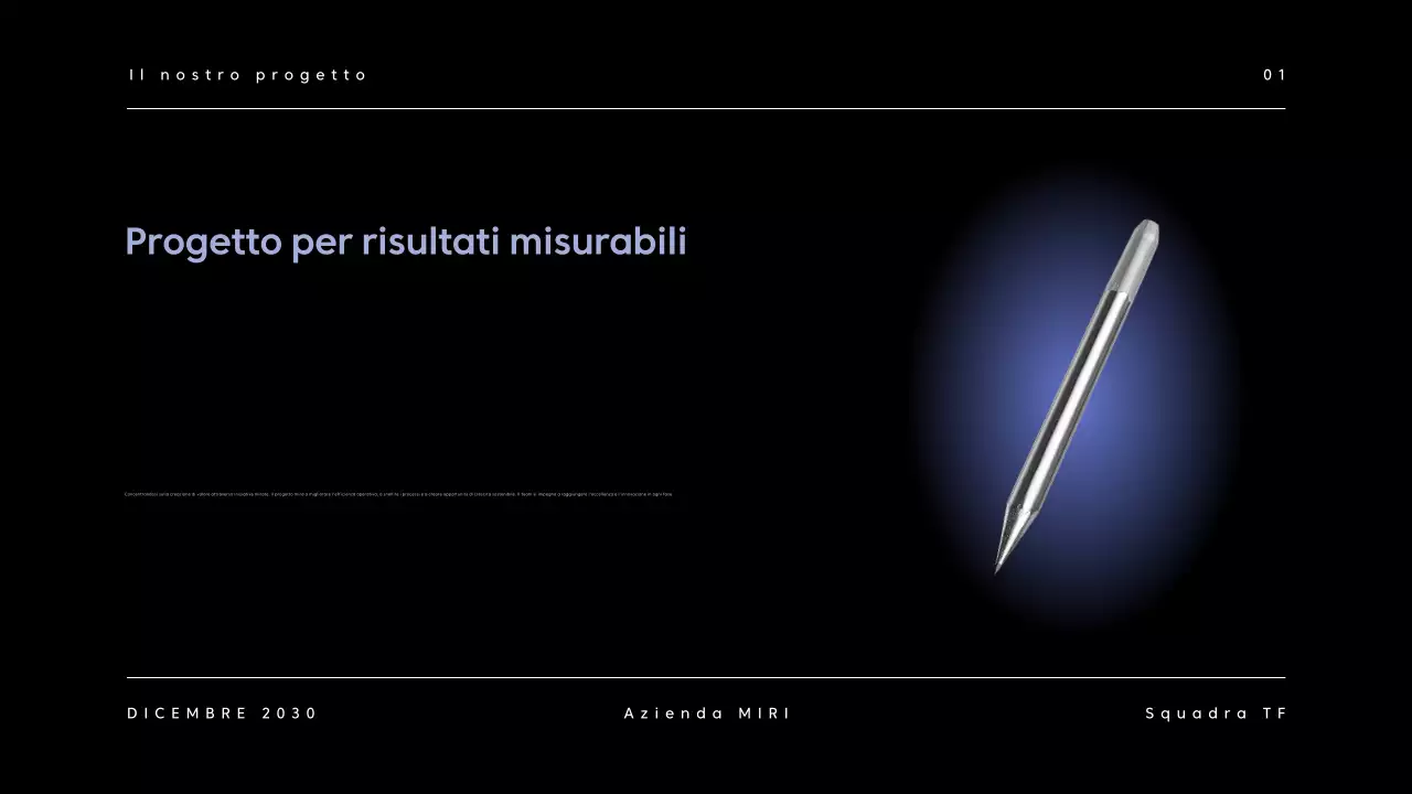 Rapporto d'affari Black Dark