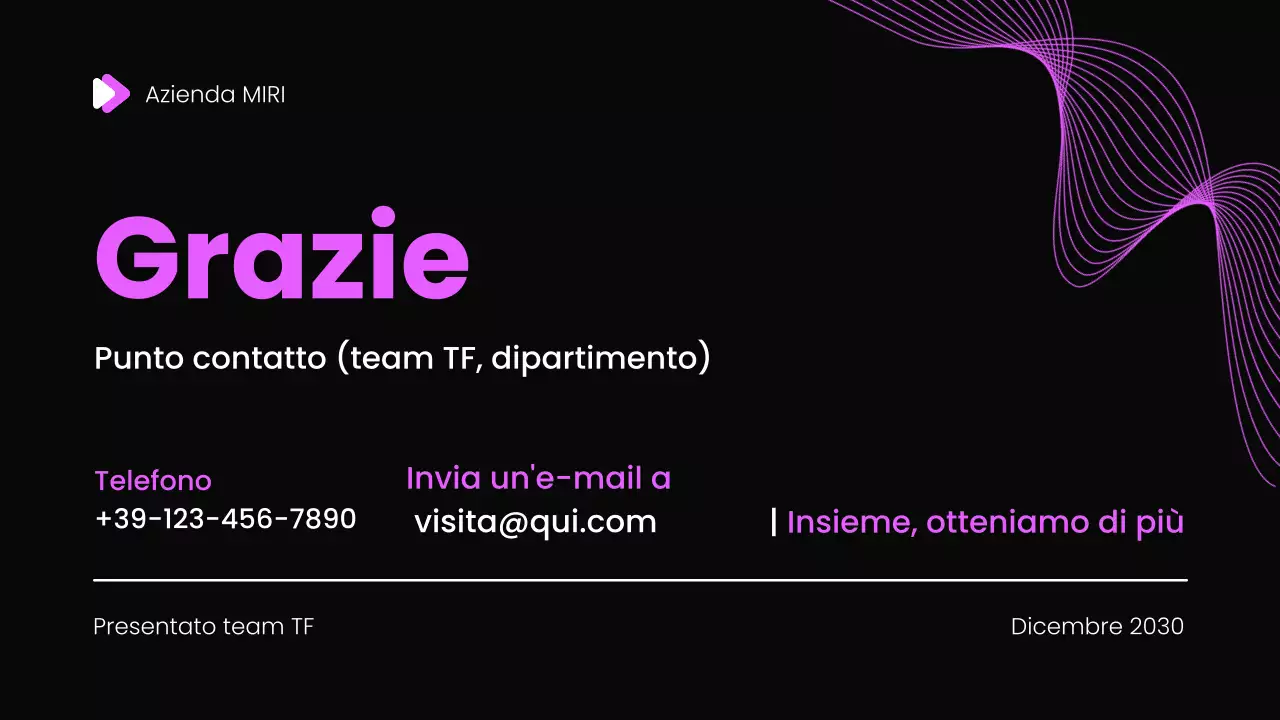 Modello di presentazione del rapporto di revisione mensile