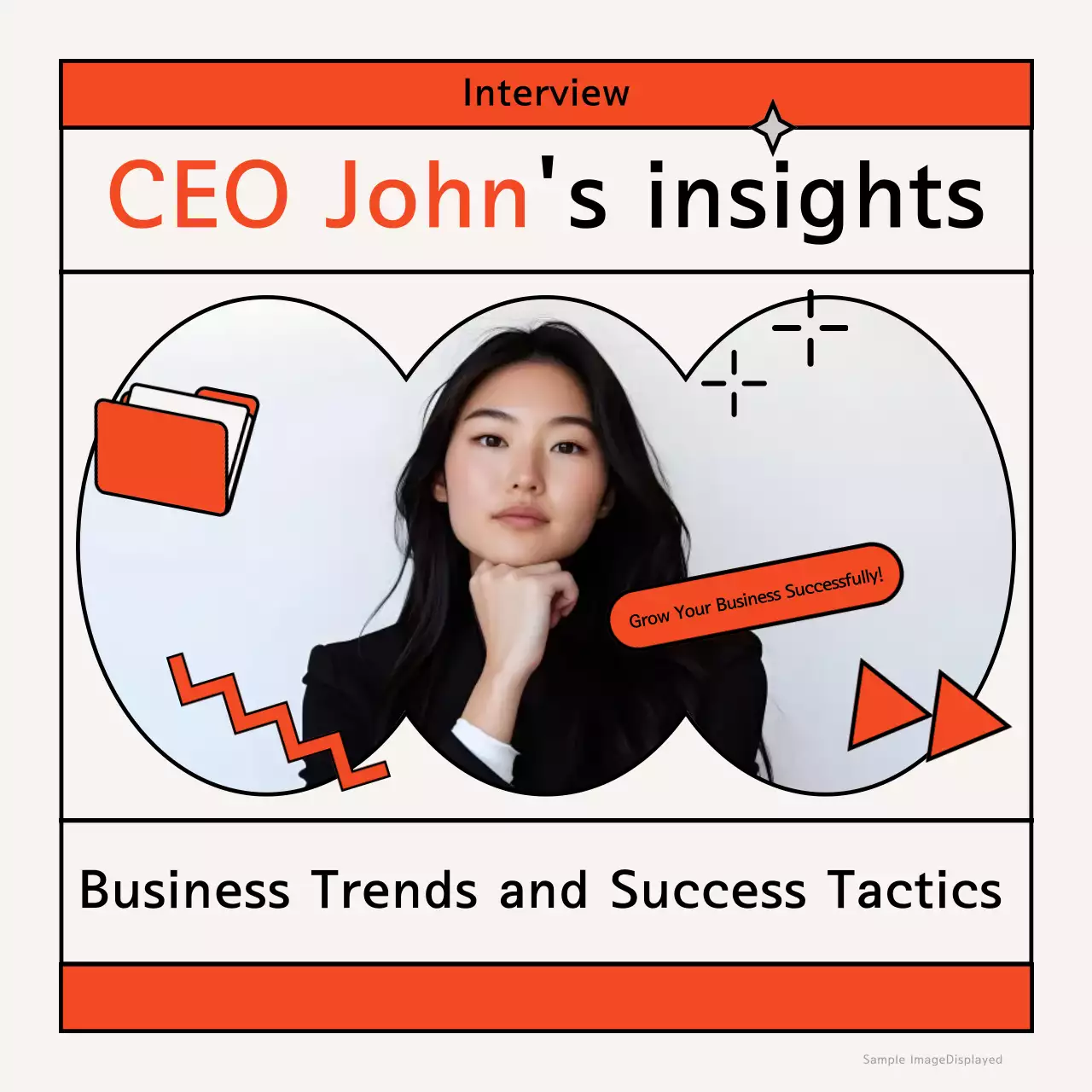 Quảng cáo doanh nghiệp chuyên nghiệp Orange Instagram Carousel