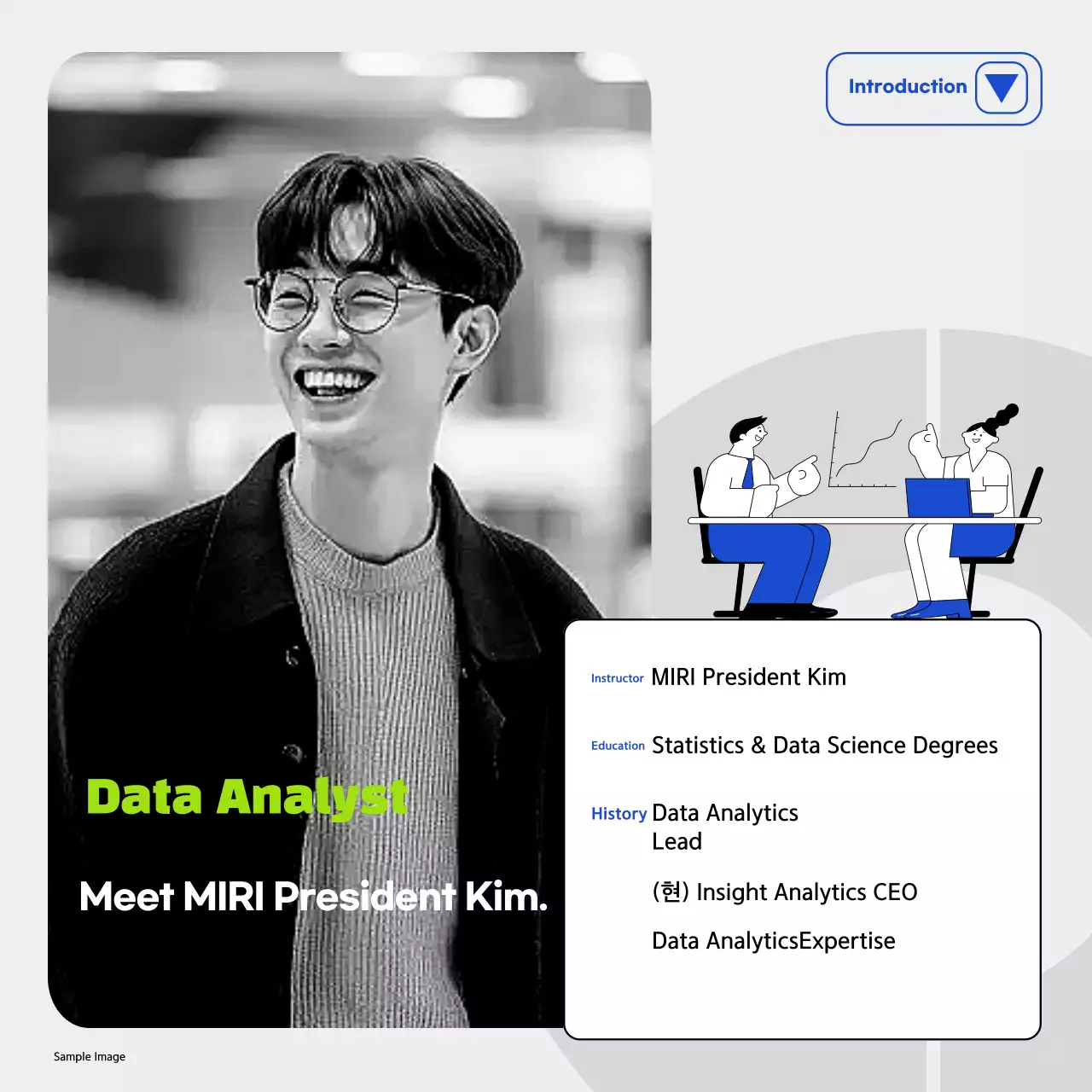 Thông báo về Hội thảo Dữ liệu Hiện đại Xanh Instagram Carousel