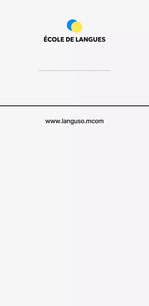 Promouvoir une école de langues étrangères modernes à l'aide d'illustrations d'ampoules électriques