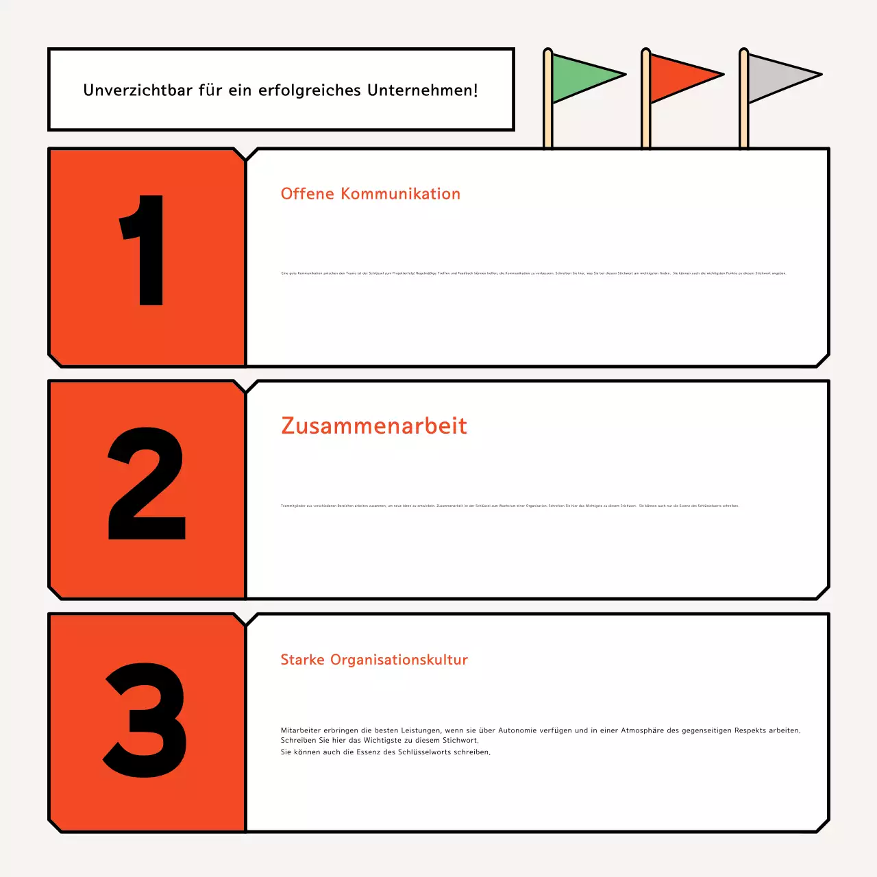 Orange Modern Interview Ad