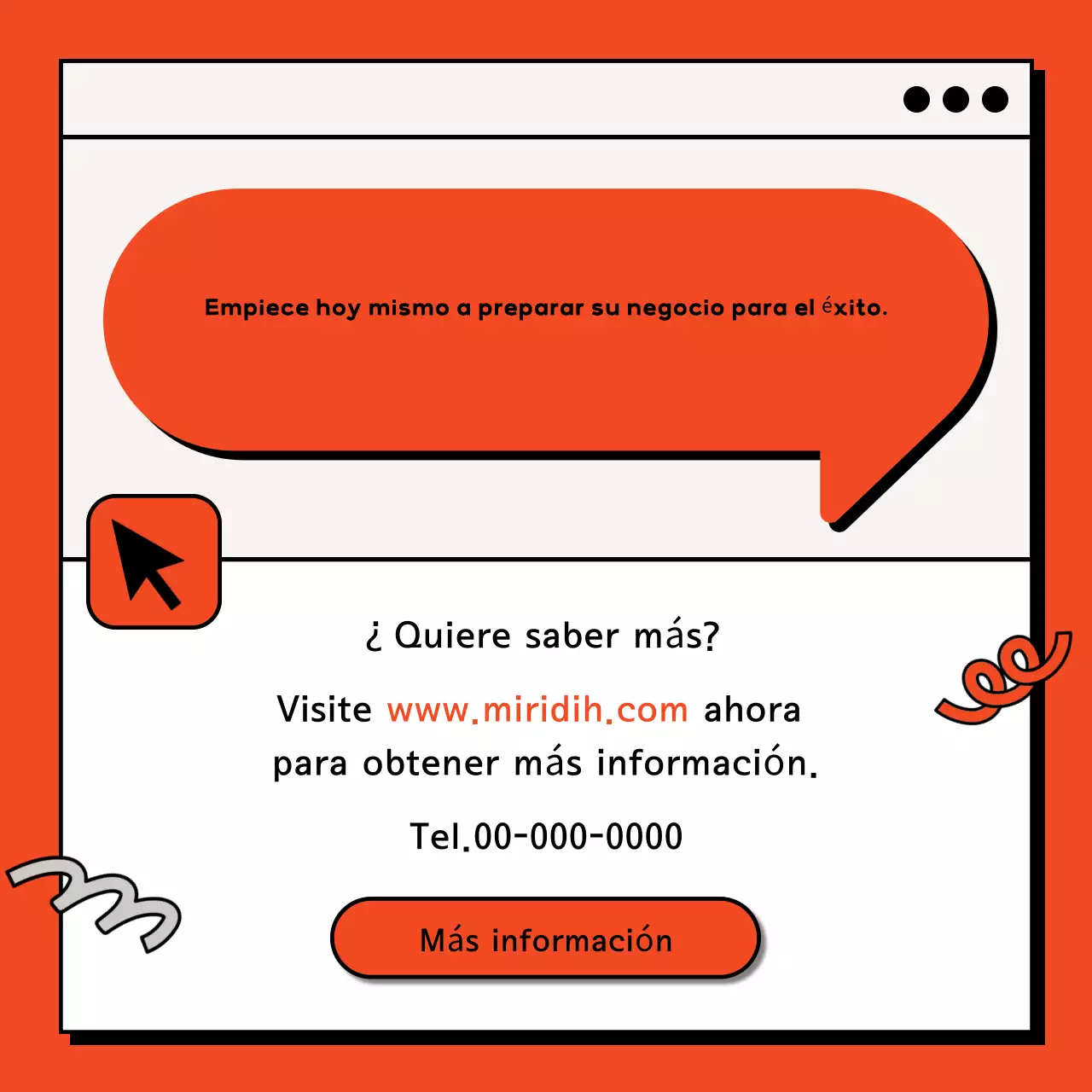 Anuncio de entrevista Orange Modern