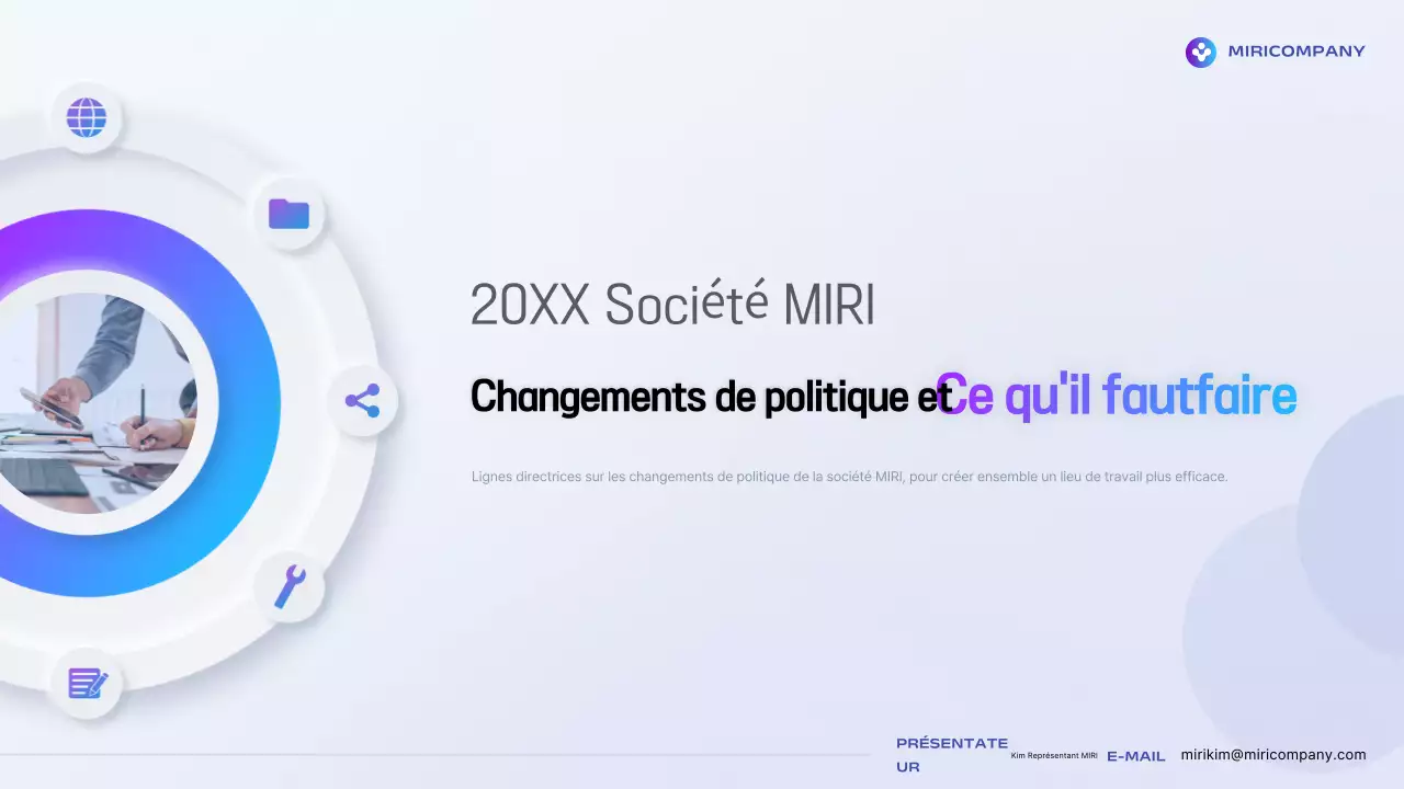 Explication de la politique de modernité bleue