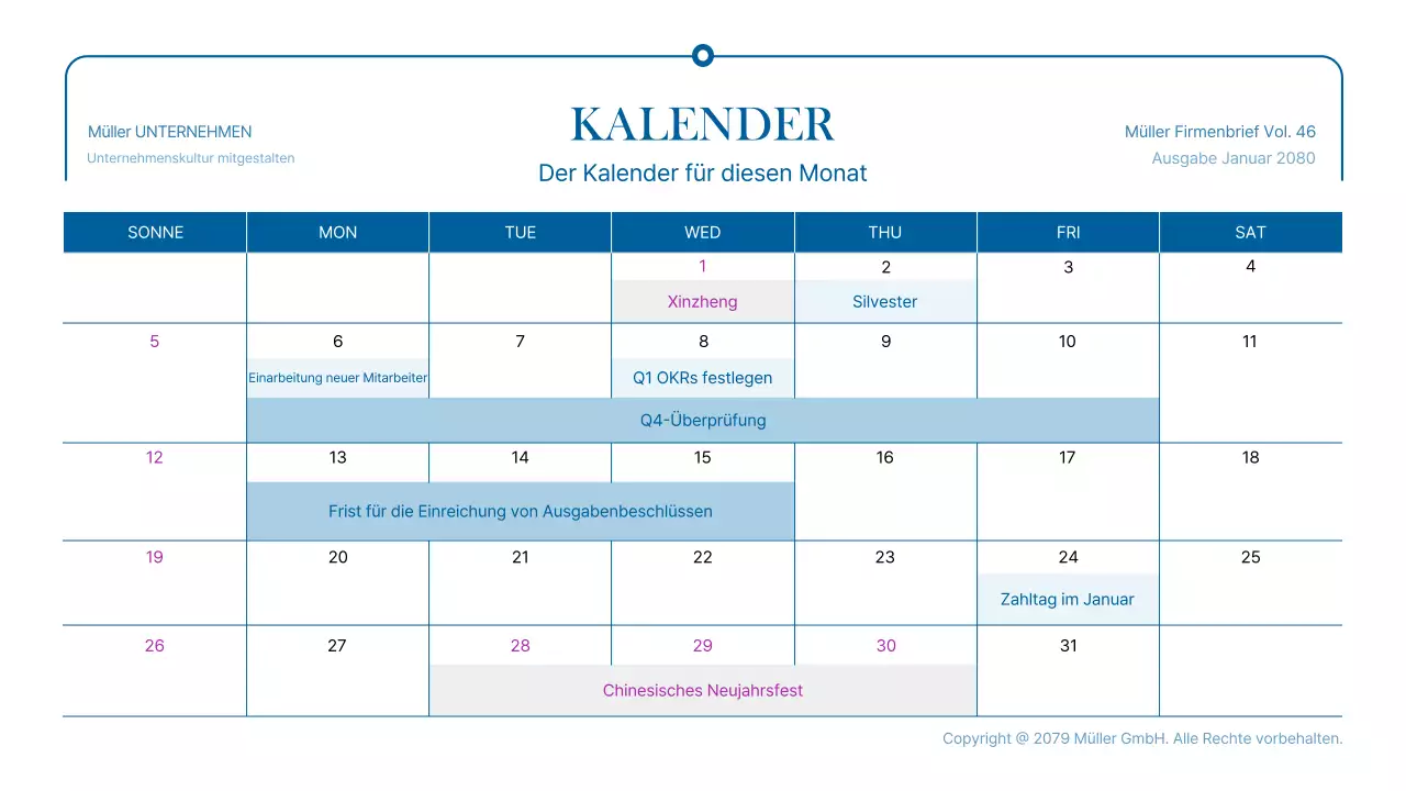 Förderung der blauen modernen Wirtschaftsnachrichten