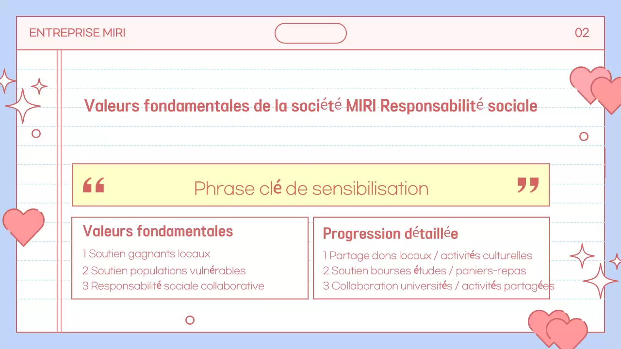 Promouvoir le bien social en bleu clair