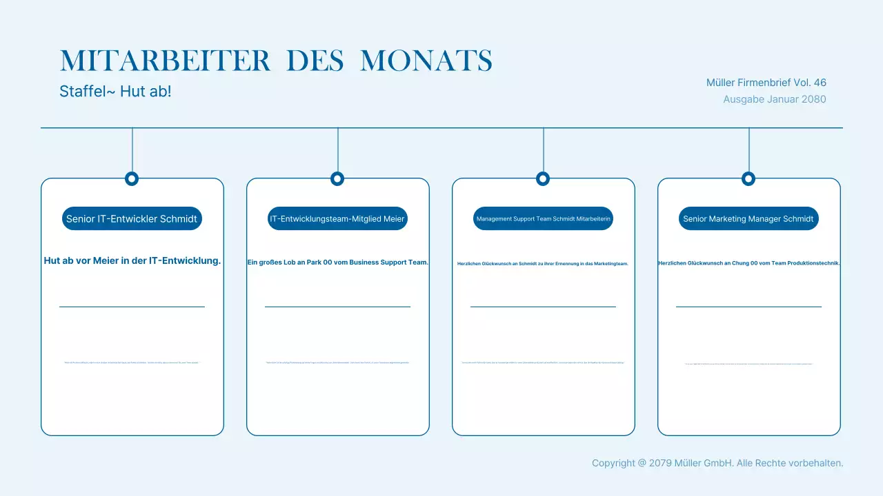 Förderung der blauen modernen Wirtschaftsnachrichten