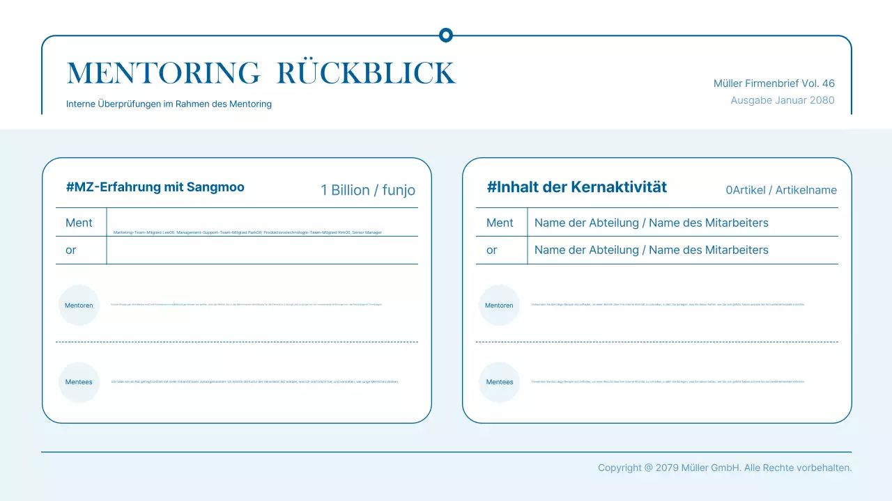 Förderung der blauen modernen Wirtschaftsnachrichten