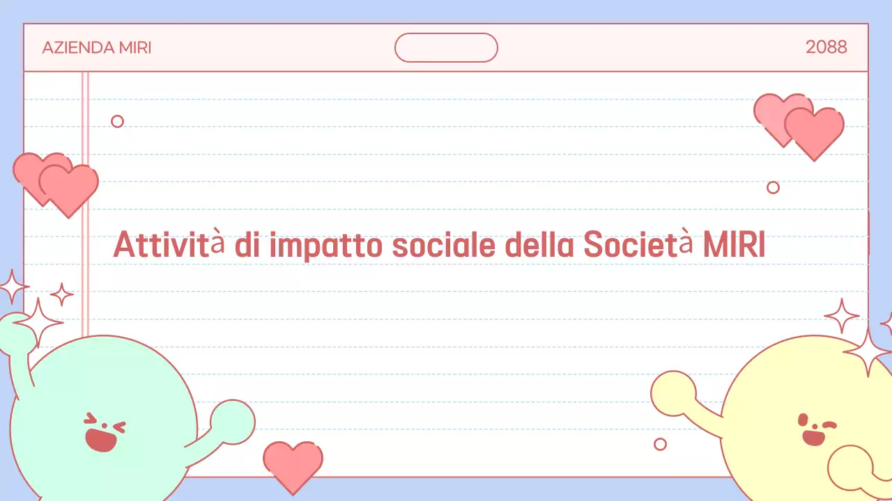 Promuovere il bene sociale in azzurro