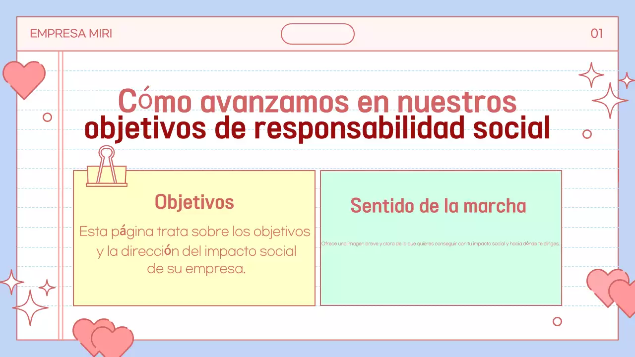 Promover el bien social en azul claro