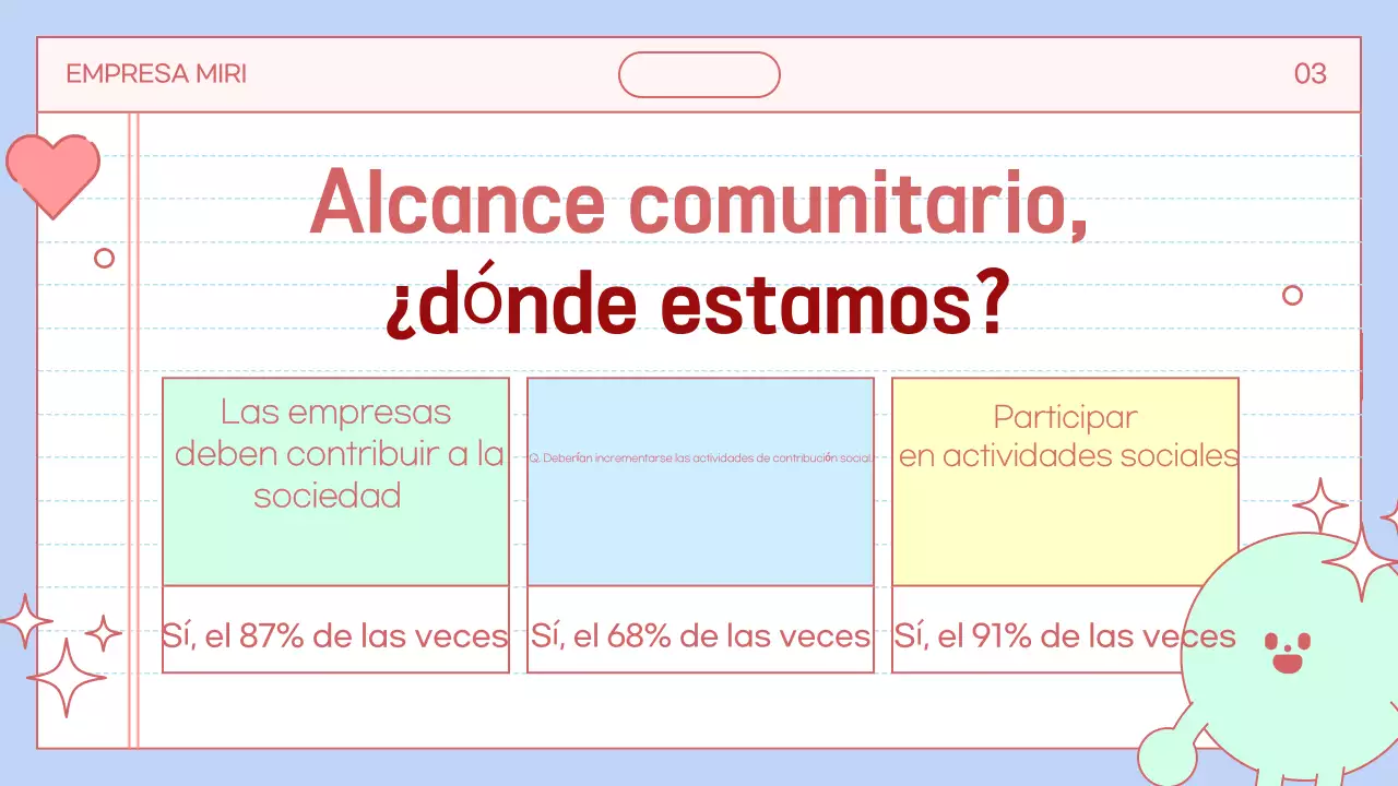 Promover el bien social en azul claro