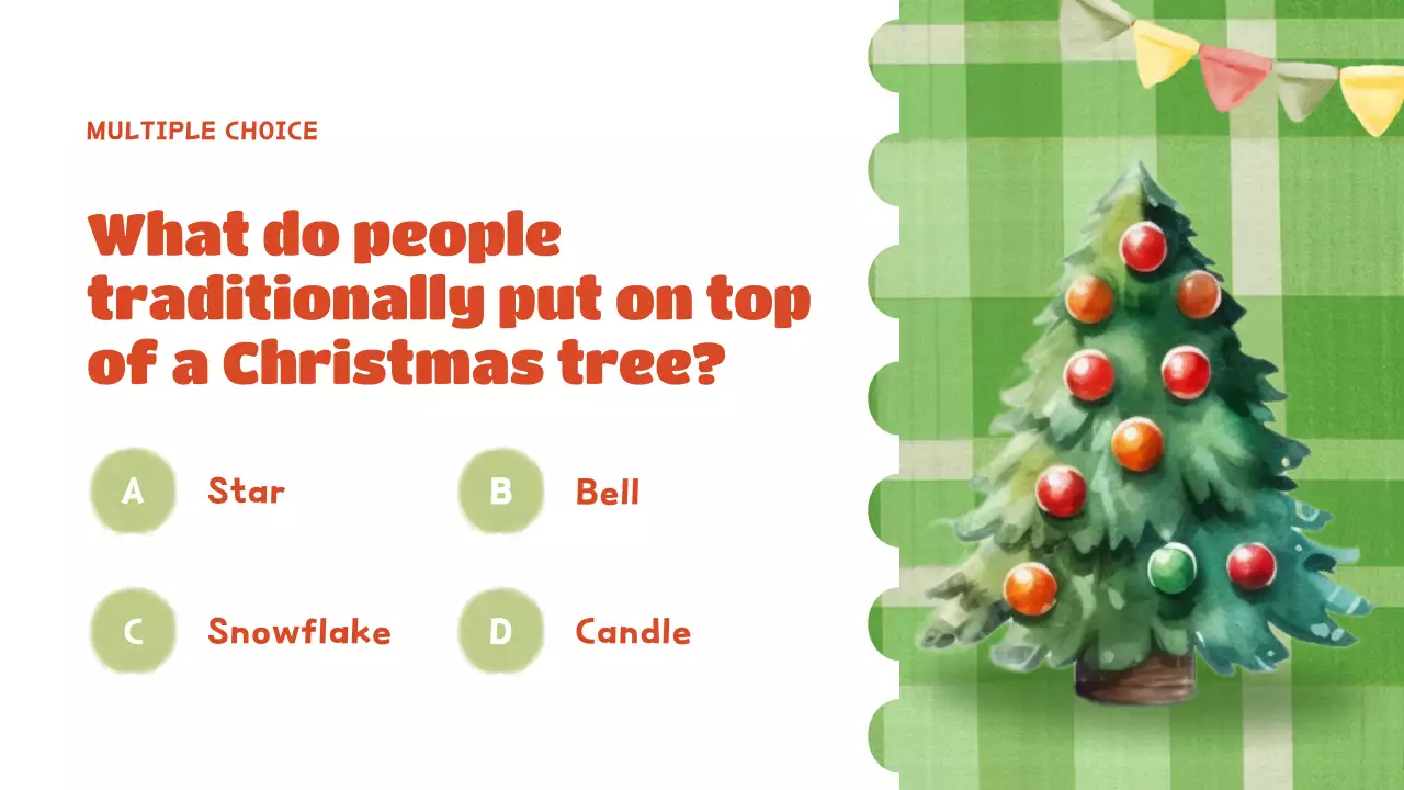 Green Traditional Christmas Event Presentation