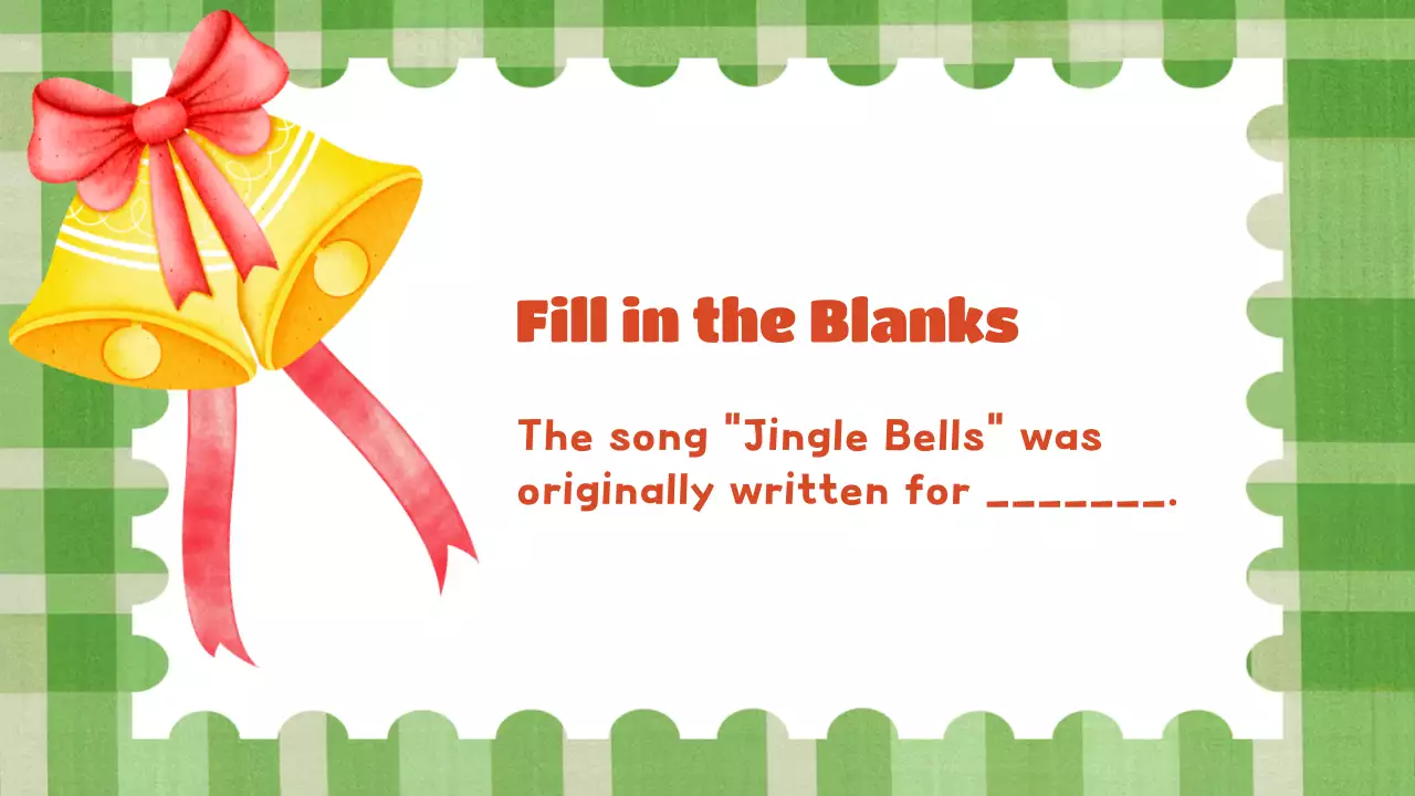 Green Traditional Christmas Event Presentation