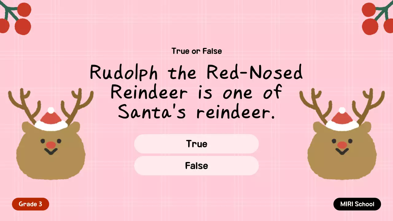 Green Traditional Christmas Guide Presentation