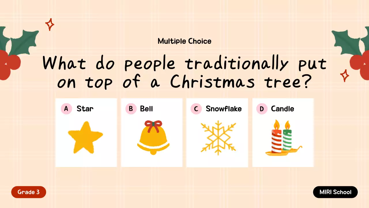 Green Traditional Christmas Guide Presentation