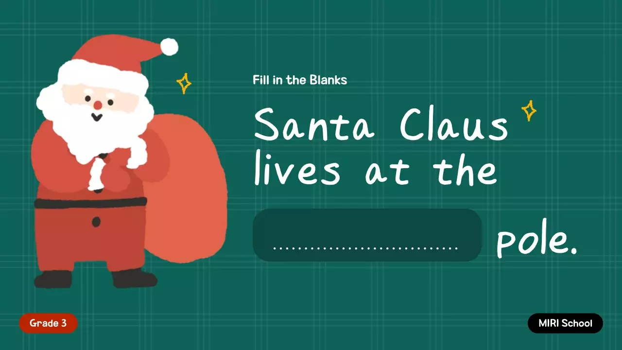 Green Traditional Christmas Guide Presentation