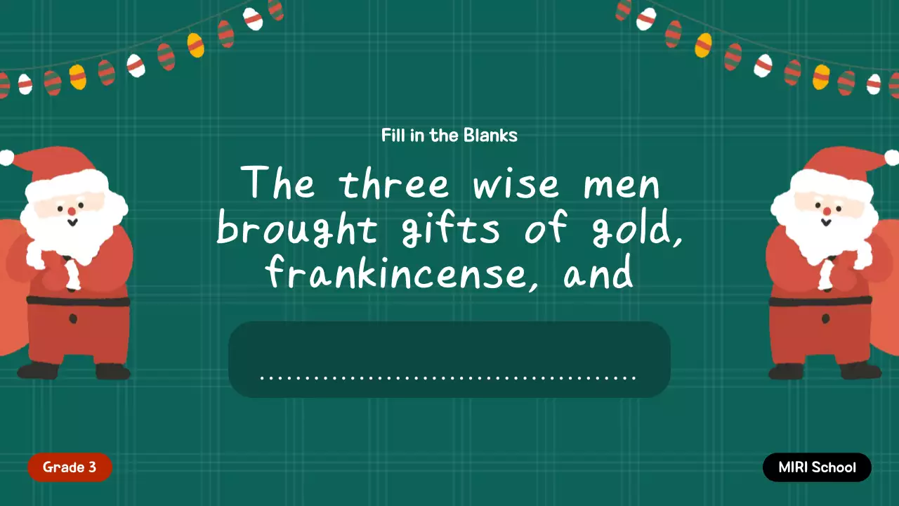 Green Traditional Christmas Guide Presentation