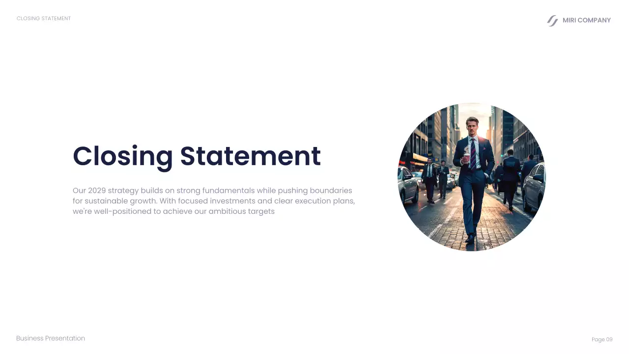 Blue Modern Business Presentation