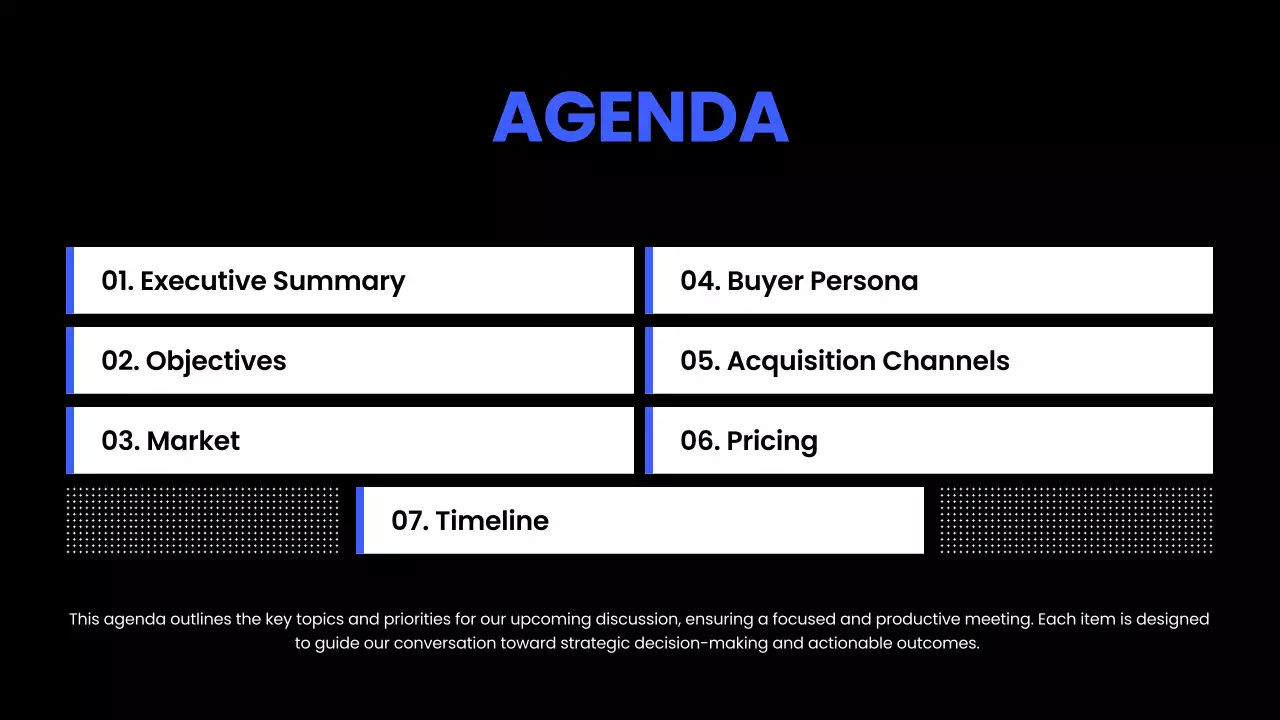 Blue Modern Strategy Presentation