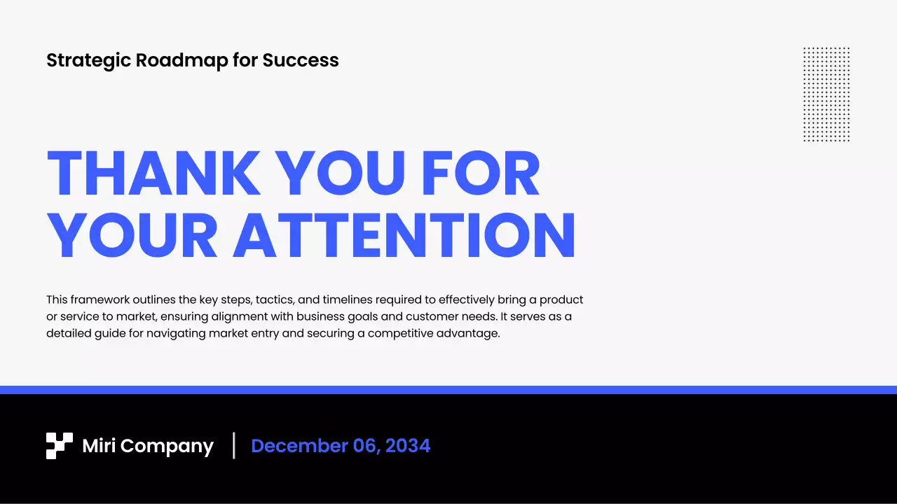 Blue Modern Strategy Presentation