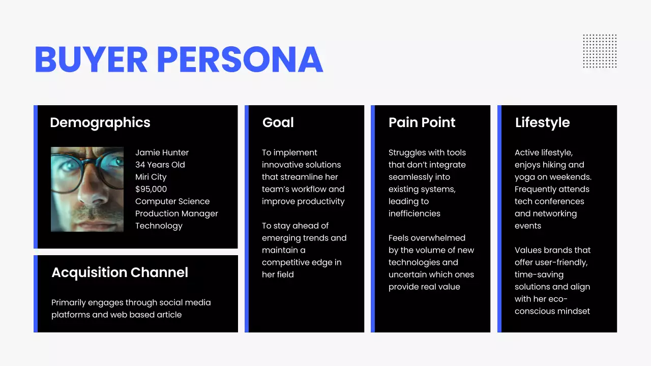 Blue Modern Strategy Presentation