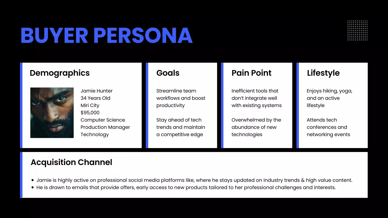 Blue Modern Strategy Presentation