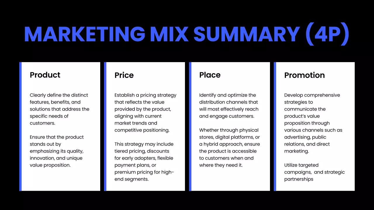 Blue Modern Strategy Presentation