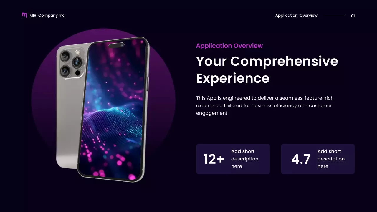 Purple Modern Mobile Guide Presentation