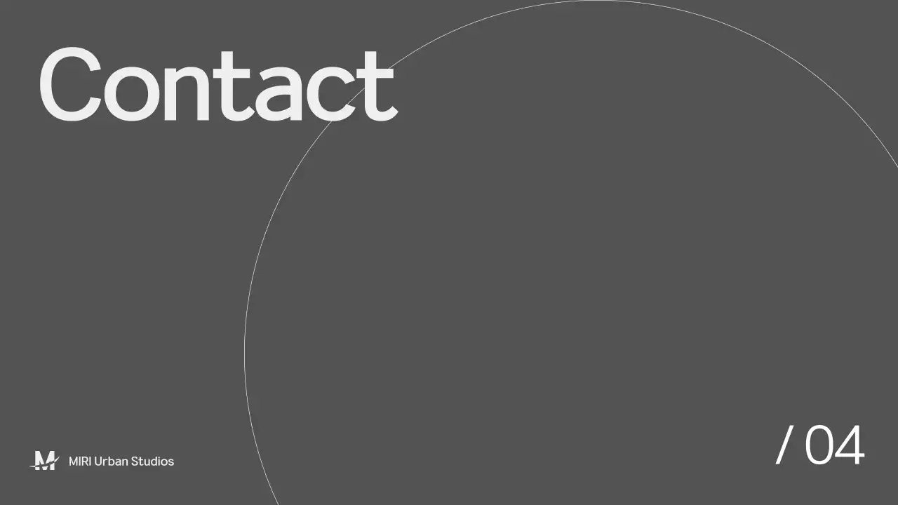 Black Modern Architecture Portfolio Presentation