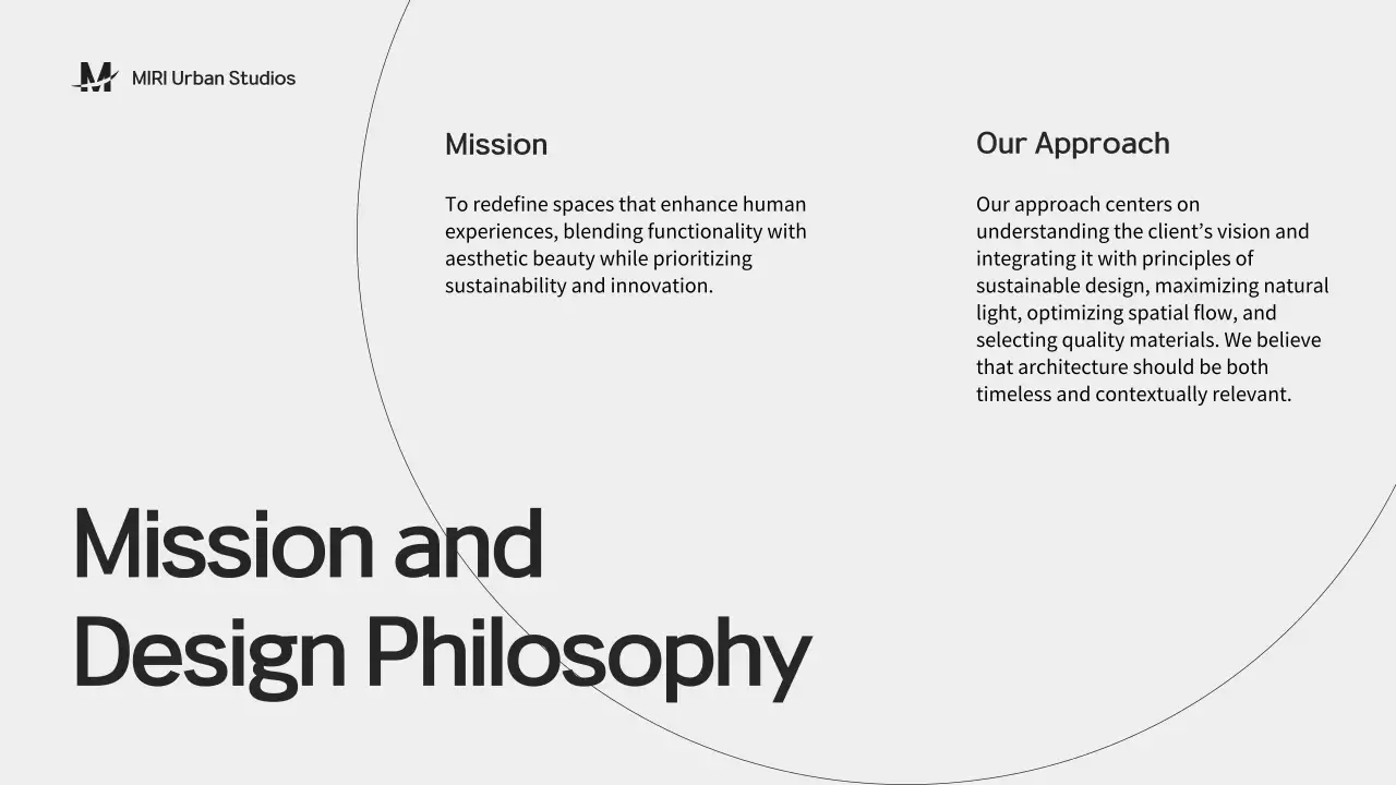 Black Modern Architecture Portfolio Presentation