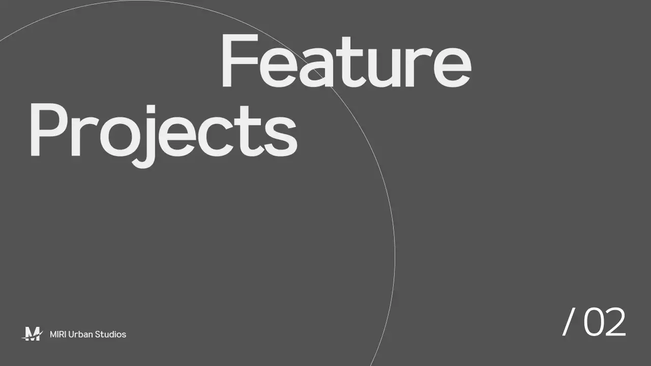 Black Modern Architecture Portfolio Presentation