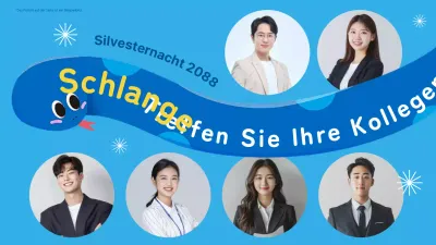 Hellblau gepflegtes Neujahrsfest