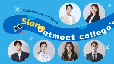 Lichtblauw keurig nieuwjaarsevenement