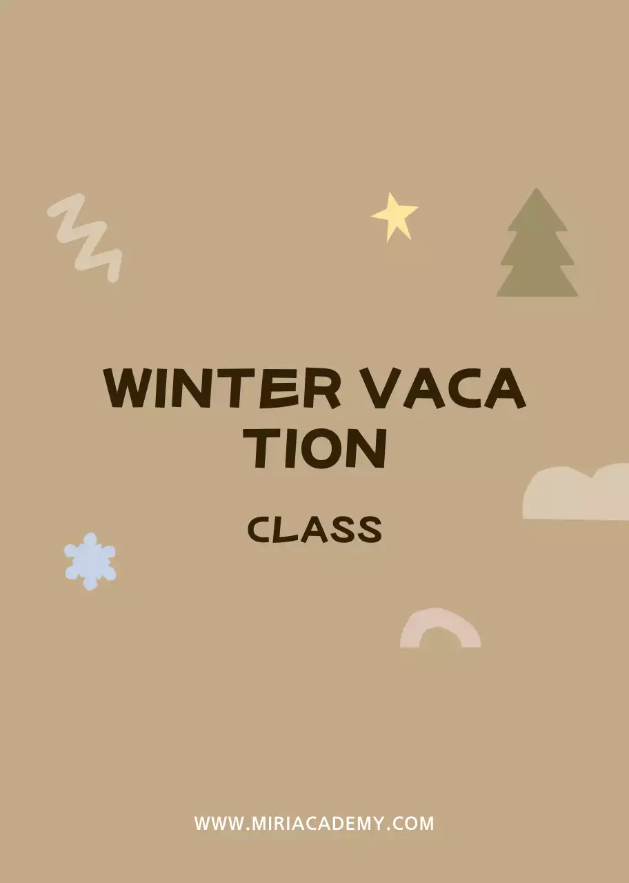 Iklan pendidikan yang nyaman berwarna krem