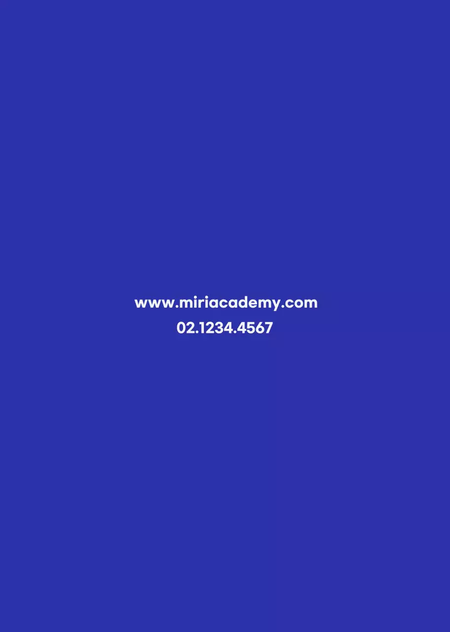 Anuncio Blue Modern Education