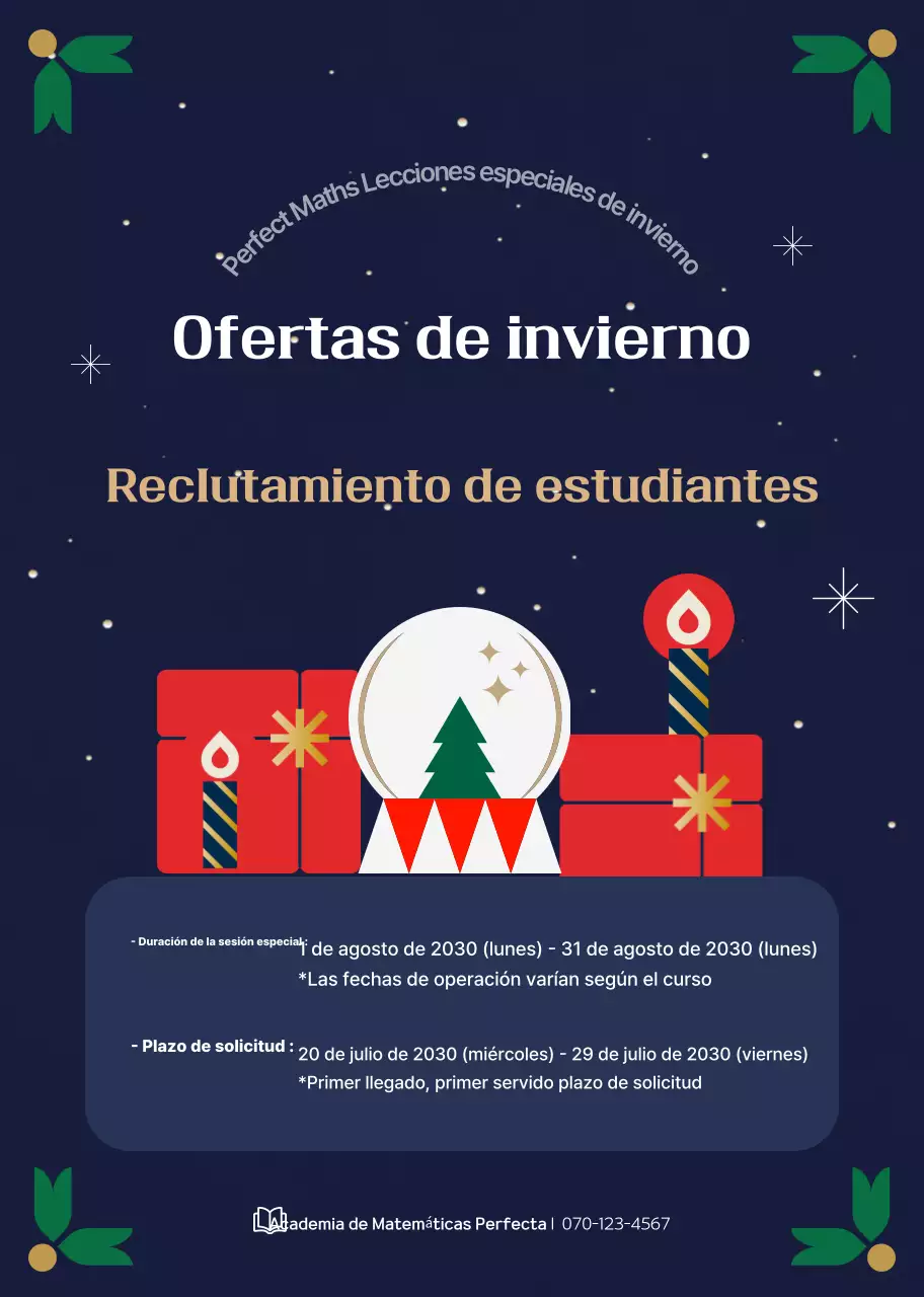 Azul marino Contratación simple de becarios