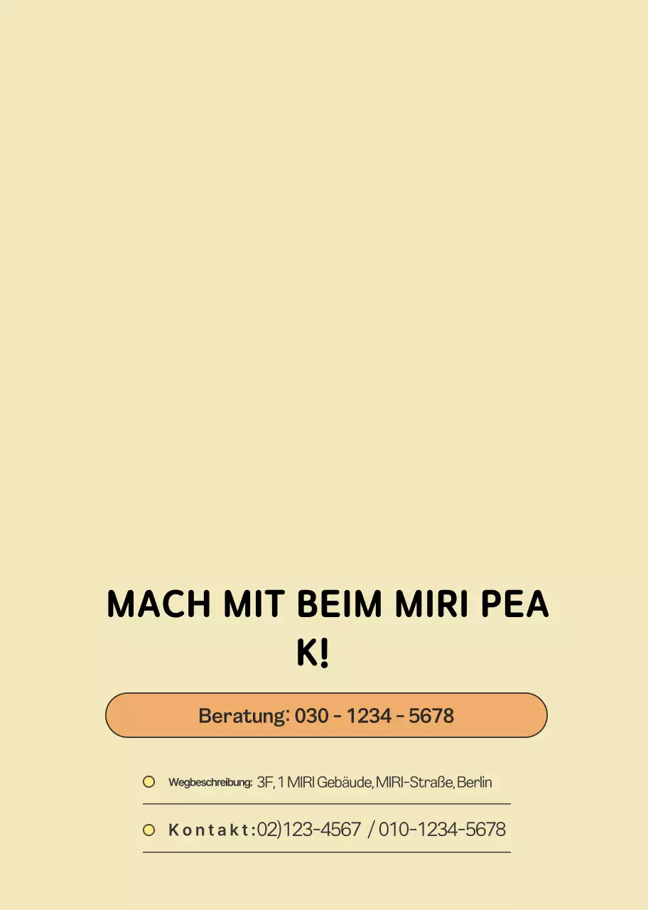 Eine hellblaue Anzeige für den englischen Sprachunterricht