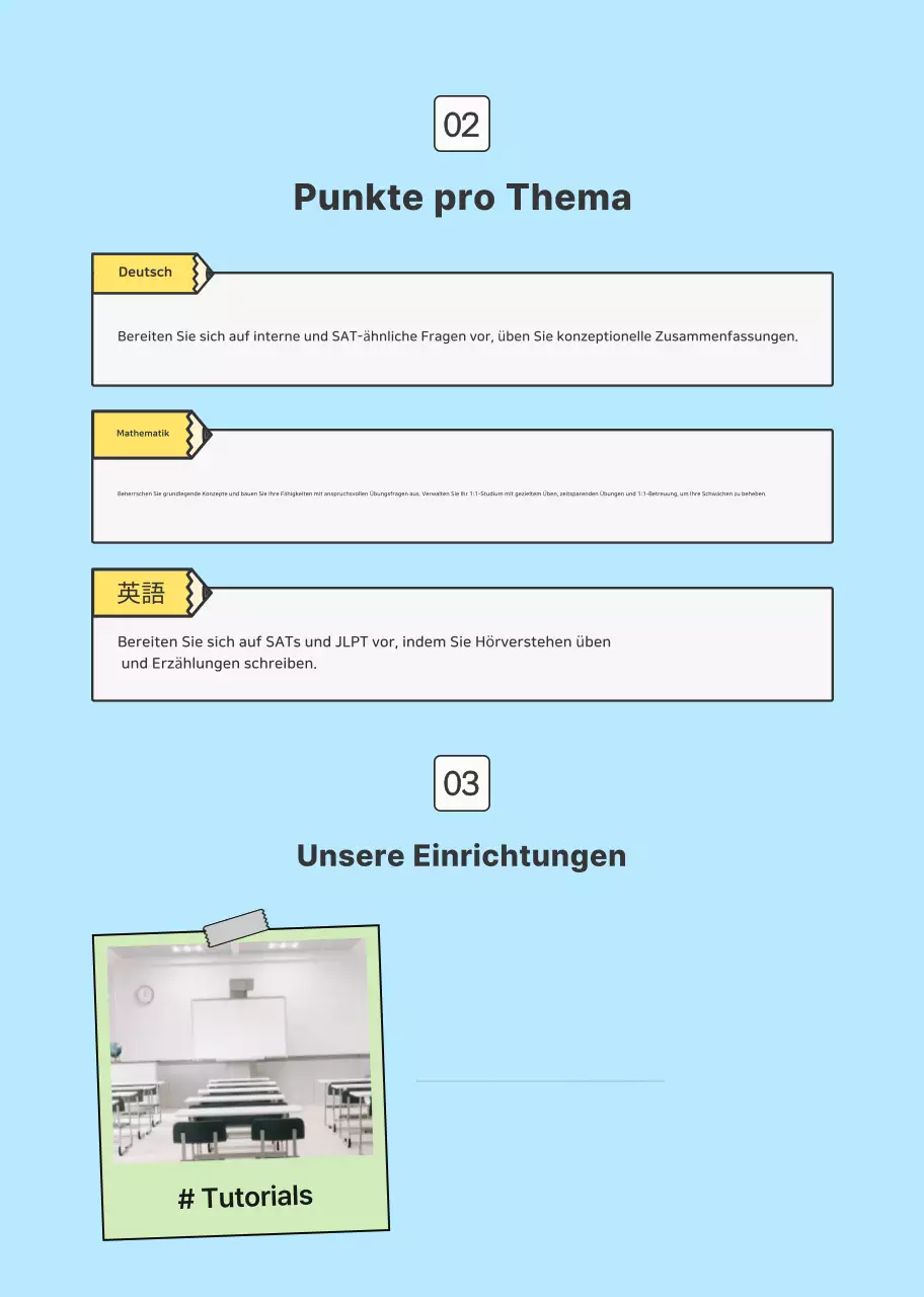 Niedliche Bildungswerbung von Mint