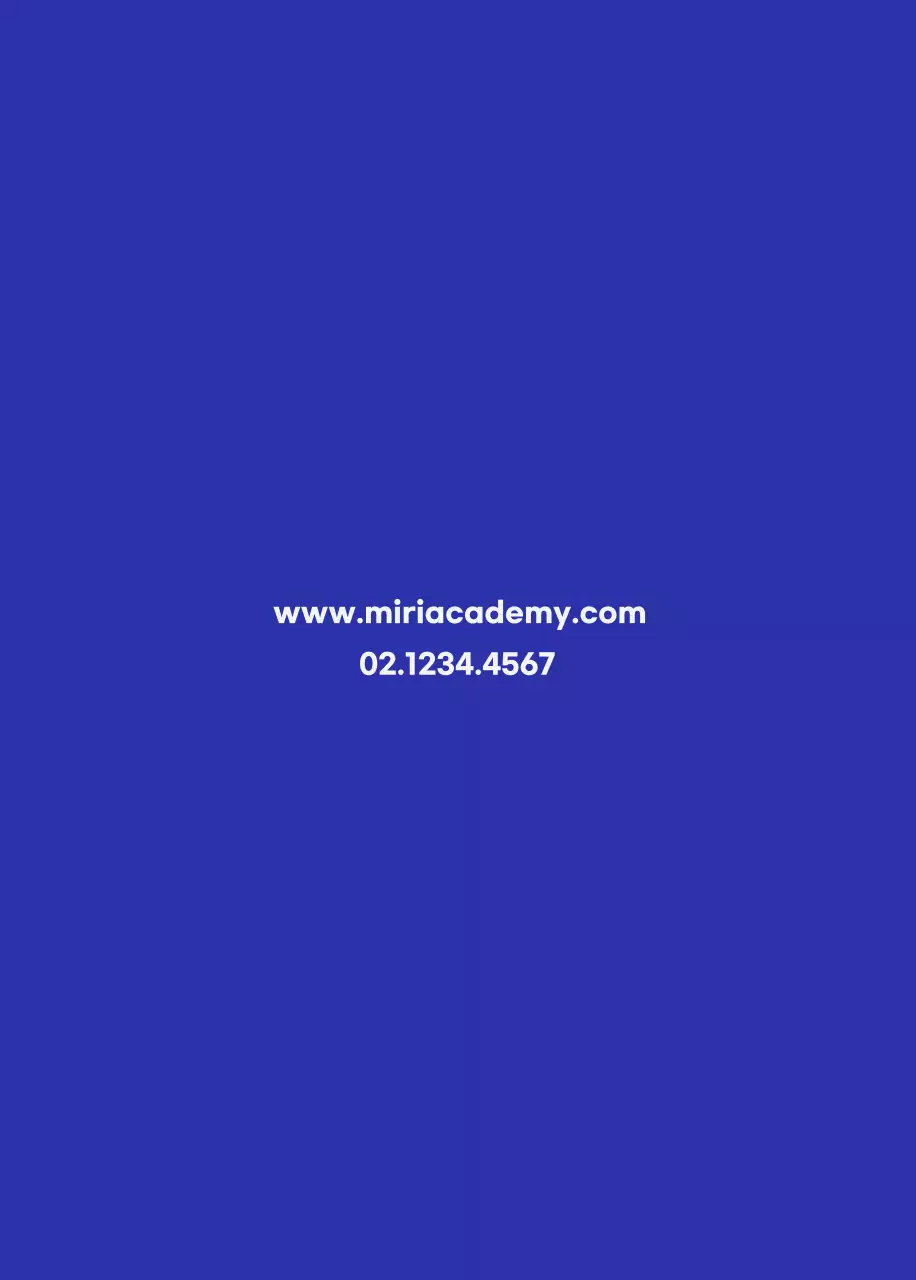 Blue Simple Education Ad