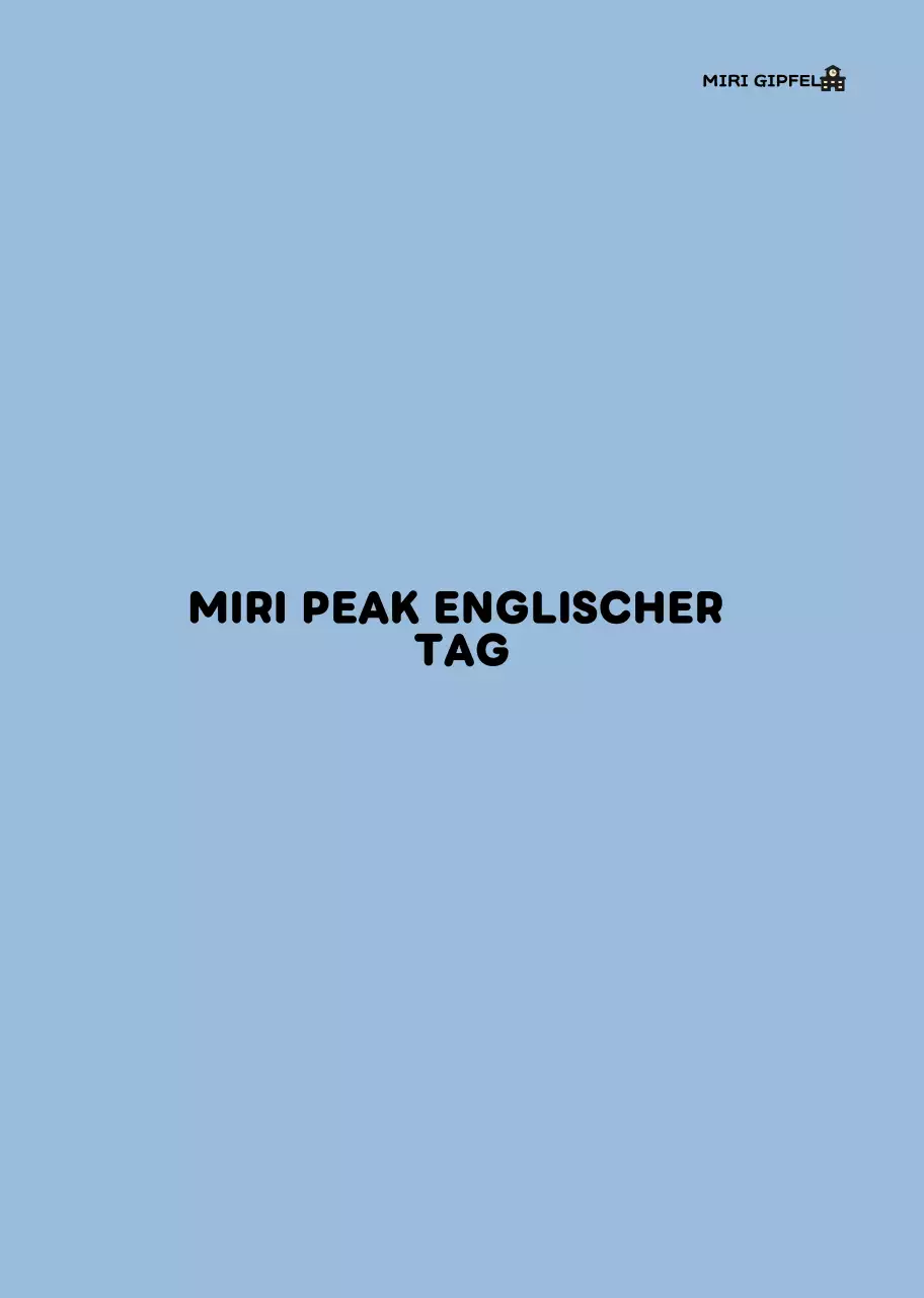 Eine hellblaue Anzeige für den englischen Sprachunterricht