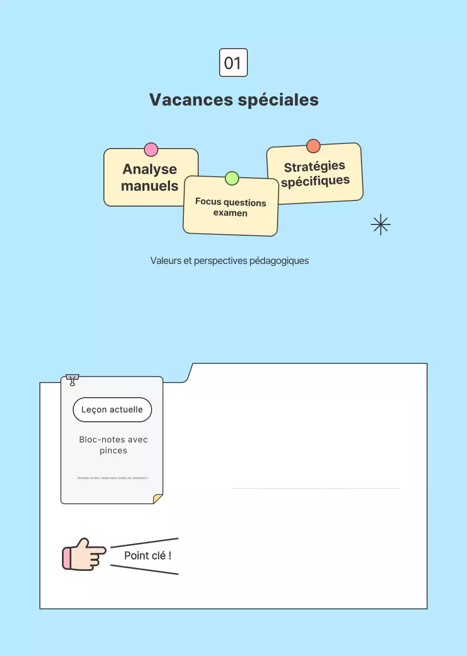 Publicité éducative mignonne