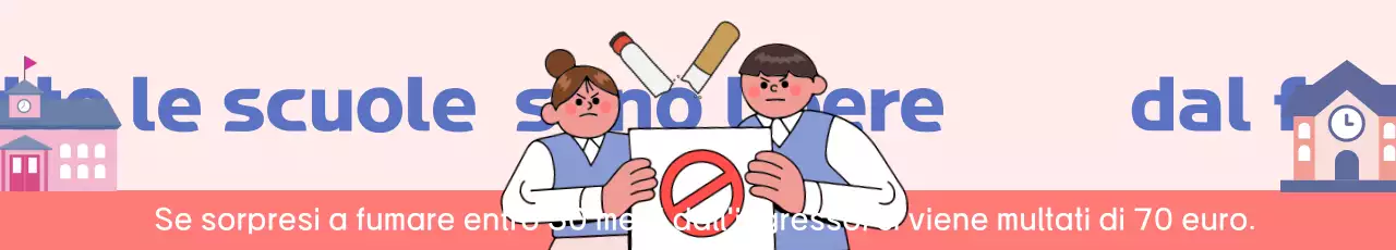 Beige Cosy Avviso di divieto di fumo