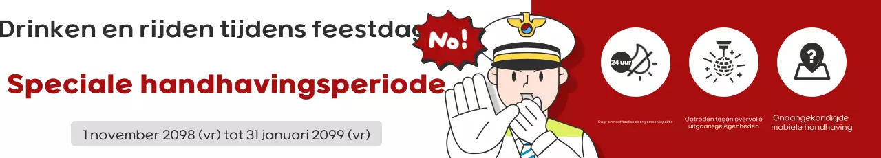 Rode eenvoudige veiligheidscampagne