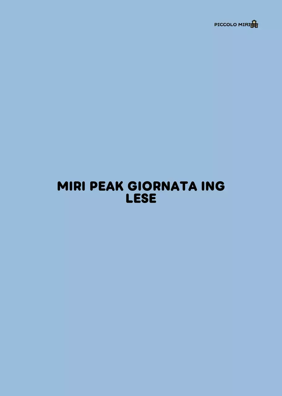 Uno spot azzurro per l'insegnamento della lingua inglese