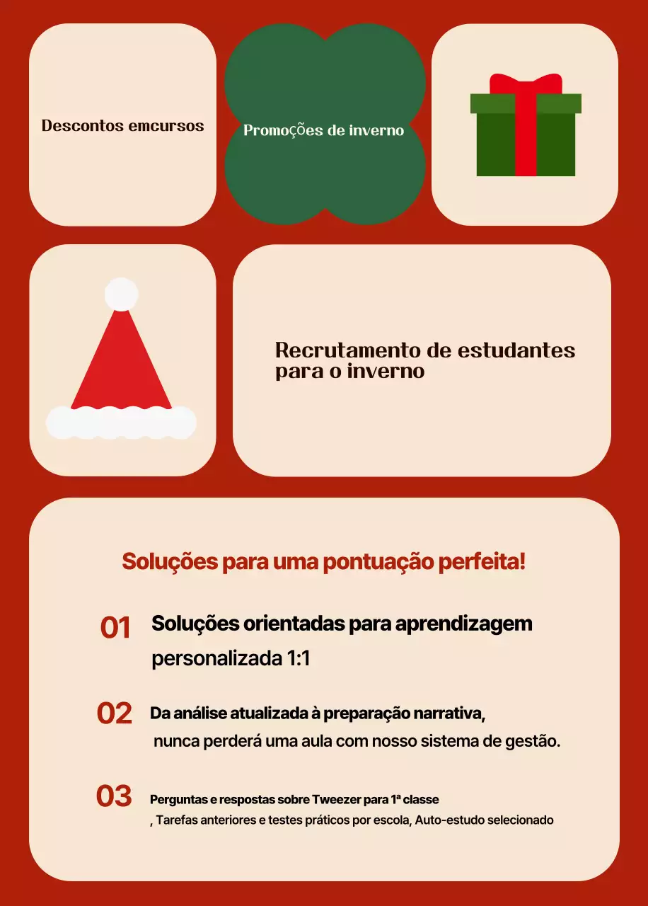 Promover o recrutamento de estagiários Red Simple