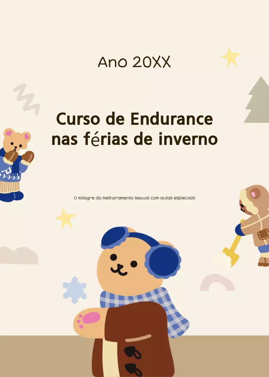 Anúncio de educação bege e acolhedor
