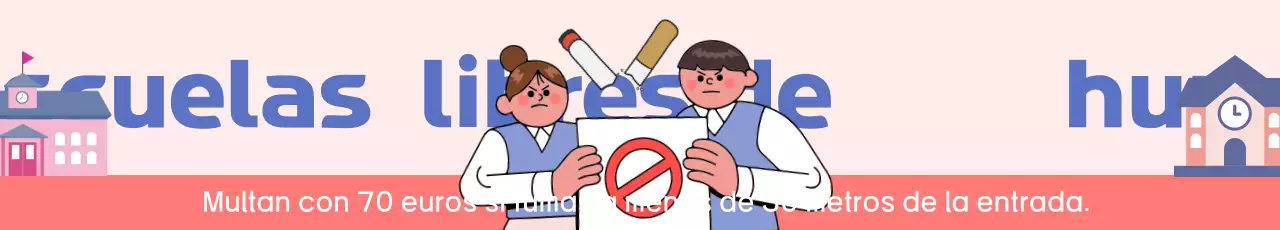 Beige Cosy Aviso de no fumar