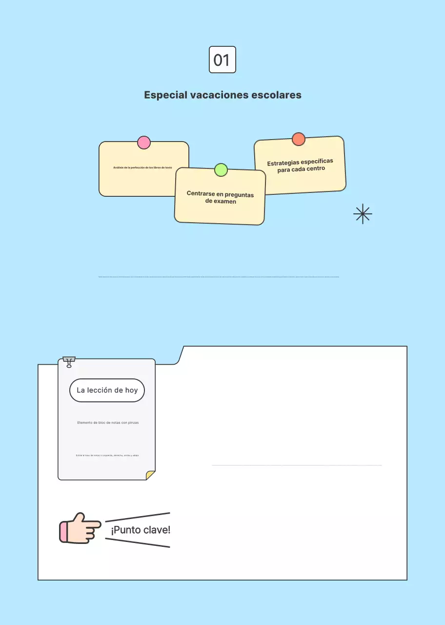 Menta bonito anuncio educativo