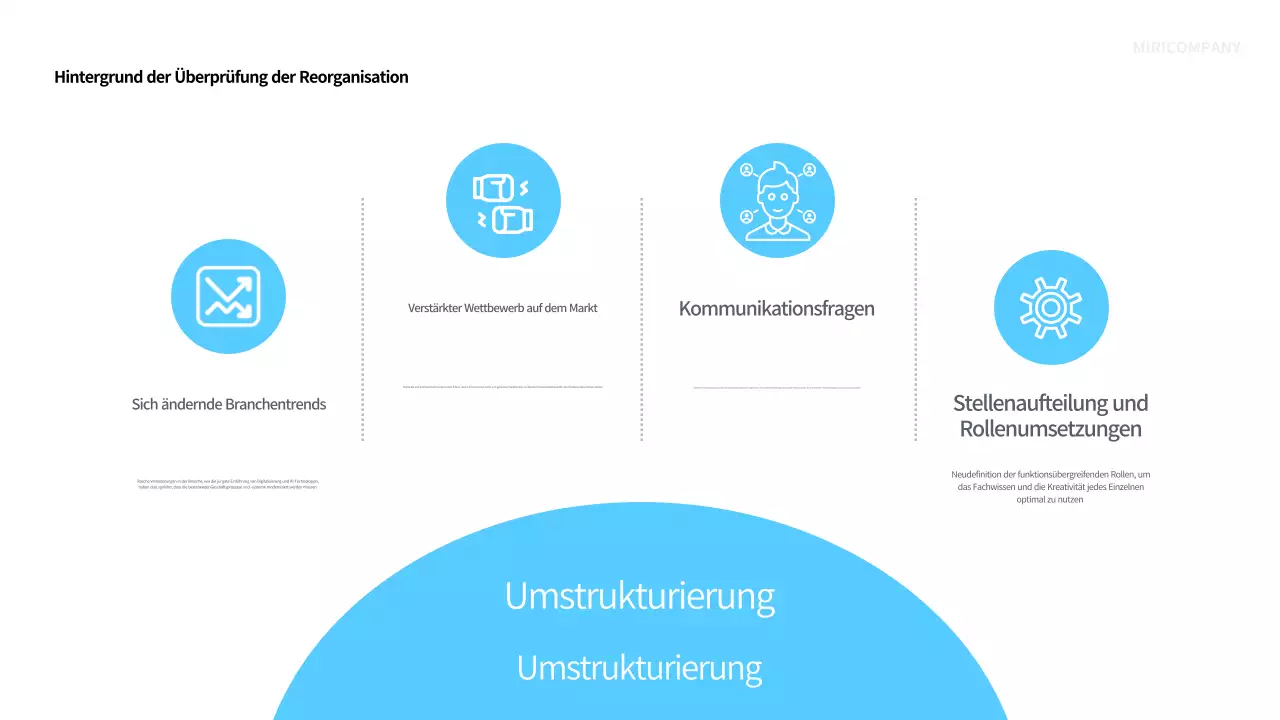 Blue Modern Sanierungsplanung