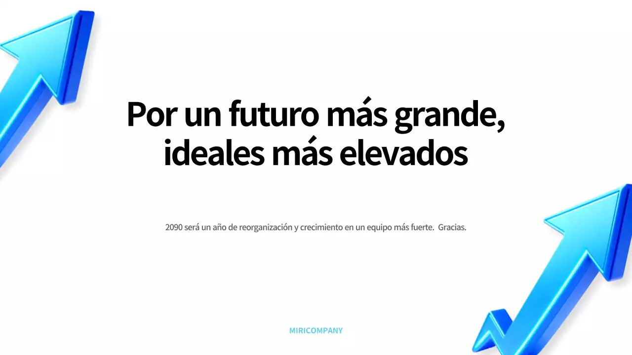 Blue Modern Planificación de la reorganización